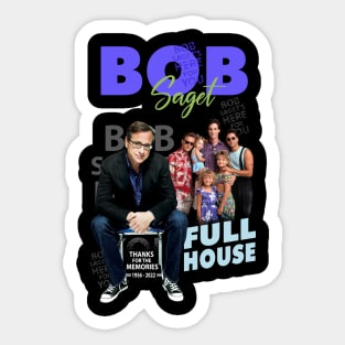 Bob Saget Full House Sticker